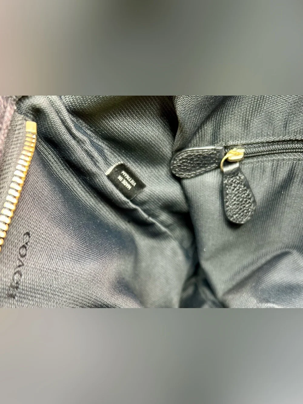 COACH Scout Hobo - Black Pebble Leather.